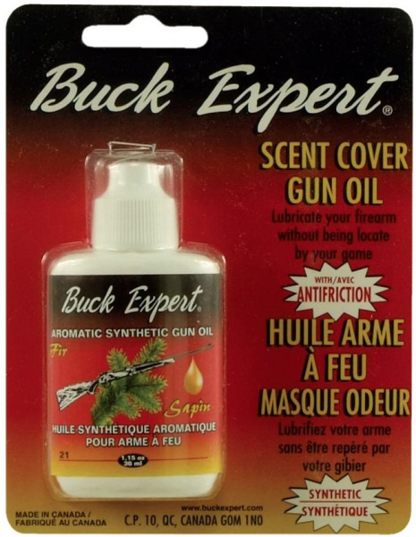 Масло оружейное Buck Expert - нейтрализатор запаха (лиственница)