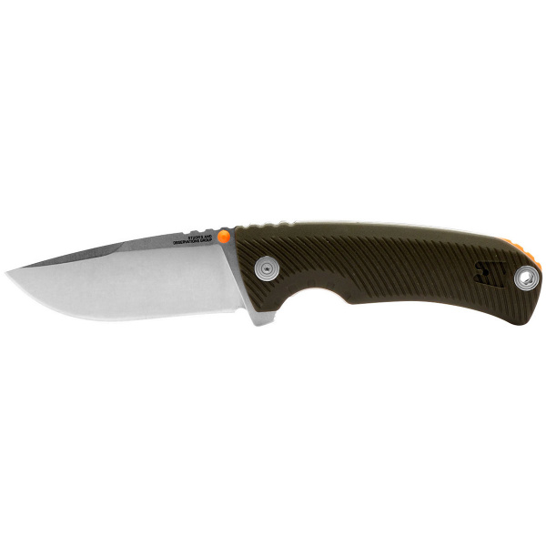 Нож SOG Tellus FLK Olive Drab складной, рук-ть зелен. GRN, клинок CRYO 440C