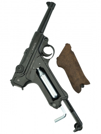 Пистолет пневматический BORNER P08 Blowback к. 4,5 мм/Bbs