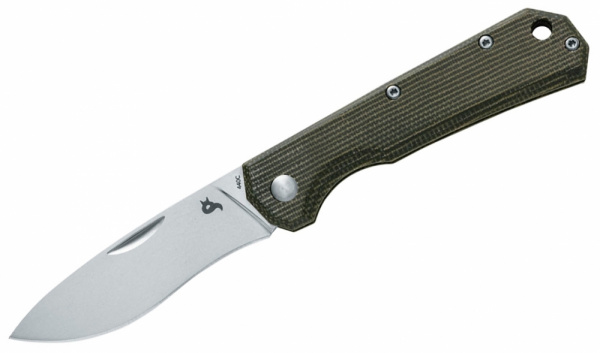 Нож Fox BlackFox Ciol BF-748MI, рукоять микарта, сталь 440C
