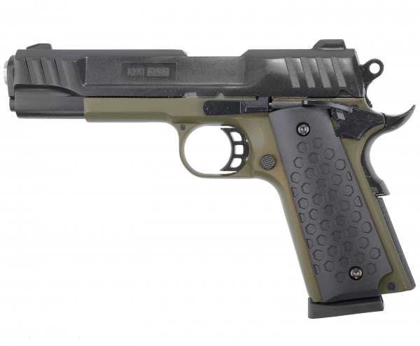Пистолет сигнальный мод.K 1911 KURS Classic хаки к.5,5мм под патрон 10ТК