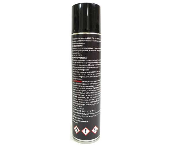 Масло Neo Elements Gun Oil оружейное нейтральное, 400 мл