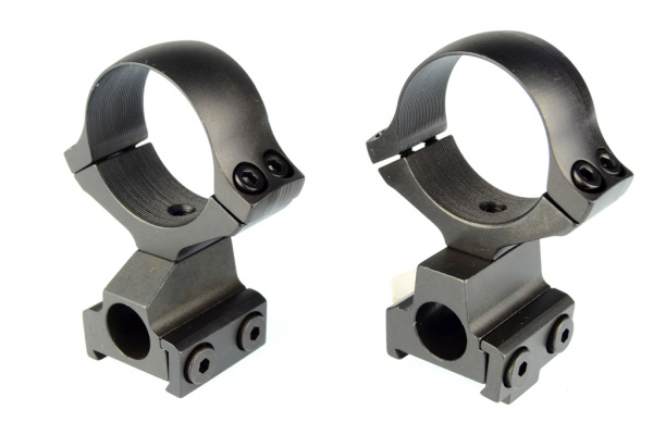 Кольца KOZAP №12* CZ-550/557 d=30мм (визир) средние BH17,8
