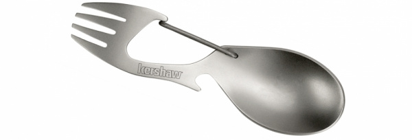 Инструмент Kershaw "Ration" - ложка, вилка, карабин