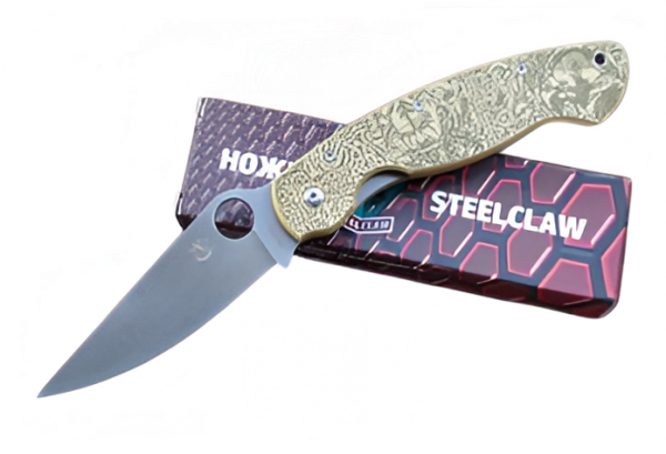 Нож SteelClaw Боец3 "Викинг" S4-1 brass