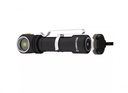 Фонарь налобный Armytek Wizard C2 Pro Nichia Magnet USB 1600 лм (тёплый свет)