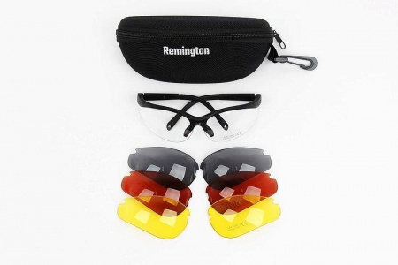 Очки Remington для стрельбы (чехол, 4 линзы)