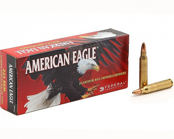 Патрон охотничий к.223Rem Federal American Eagle Tac FMJ 3,6гр.