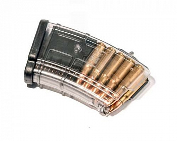 Магазин ВПО-136 к.7,62х39 10мест, прозрачный (PUF GUN)