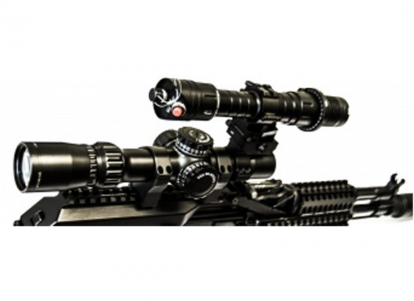 Фонарь оружейный Laserspeed LS-KS1-G100A 100 мВт (до -20)