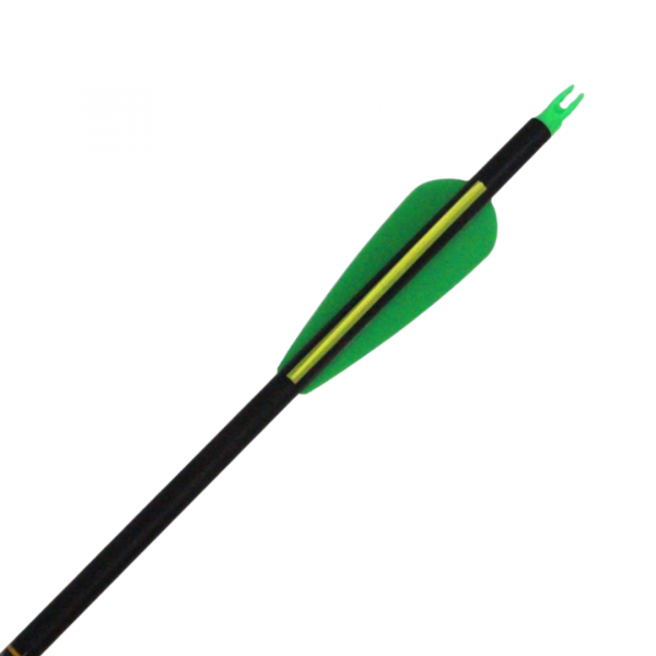 Стрела лучная микс карбон Centershot Crush 350 оперение Parabolic 3"