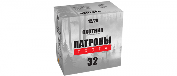 Патрон к.12х70  Охотник® серия Охота №3 32 г.