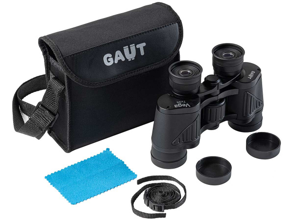 Бинокль GAUT Vega 7x35, черный