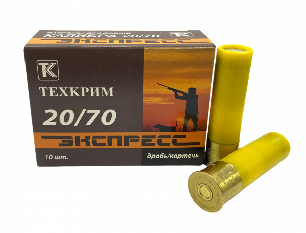 Патрон к.20х70 ТехКрим Экспресс №0