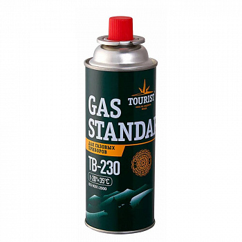 Баллон газовый цанговый Touris Standard, 220 г.