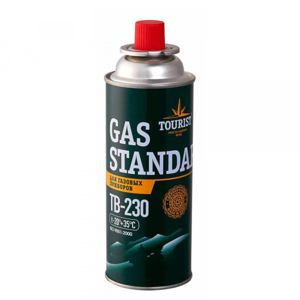 Баллон газовый цанговый Touris Standard, 220 г.