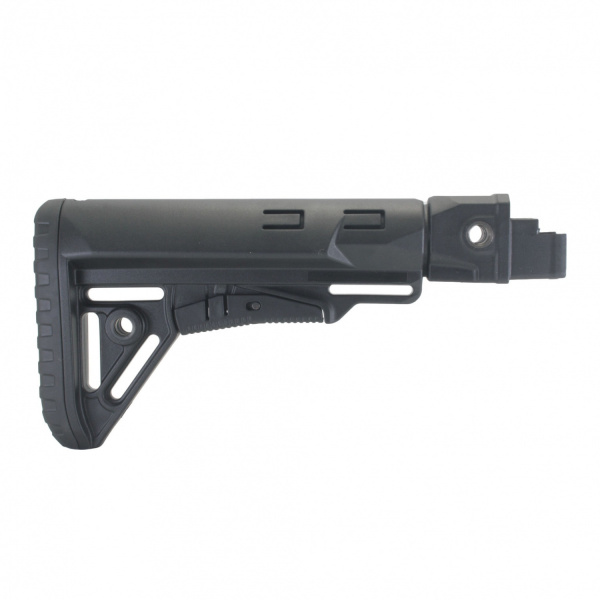 Приклад складной (комплект) TBS Sharp на нескладные АК (АК-74М, Сайга МК) DLG Tactical (Чёрный)