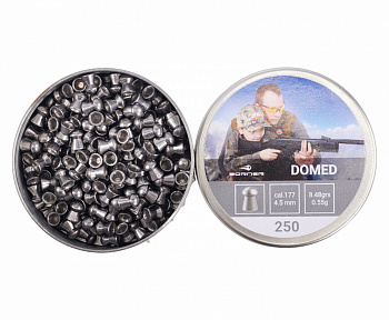 Пули пневматические к.4,5мм Borner Domed  m=0,55 г.(250шт)