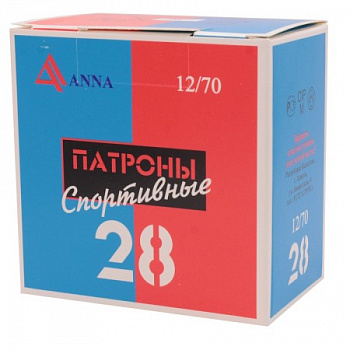 Патрон к.12х70 ANNA SPORT №7,5 28г (Казахстан)