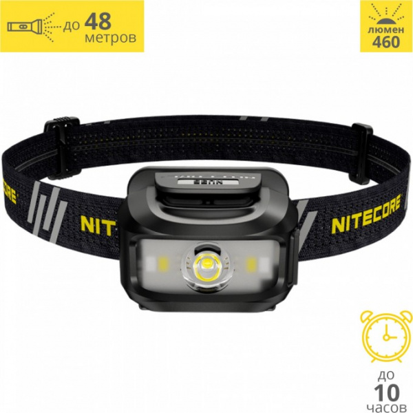 Фонарь Nitecore NU35 налобный, аккумуляторный