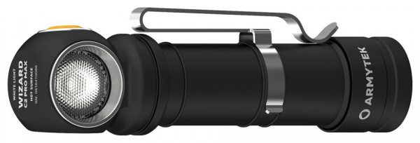 Фонарь налобный Armytek Wizard C2 Pro Max Magnet USB Cree +ABM01/1x18650/3720 лм (теплый свет)