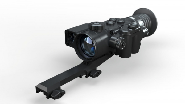 Прицел тепловизионный Venox Patriot LRF кронштейн на Weaver