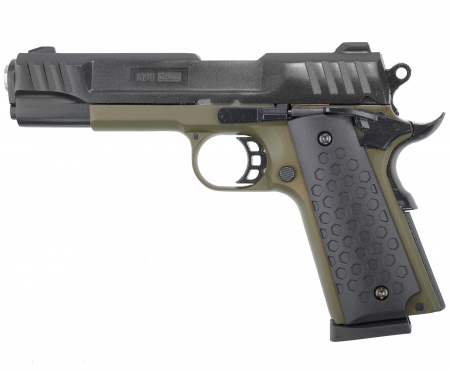 Пистолет сигнальный мод.K 1911 KURS Classic хаки к.5,5мм под патрон 10ТК