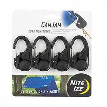 Крепление NiteIze СamJam Cord Tightener - 4 Pack - Plastic
