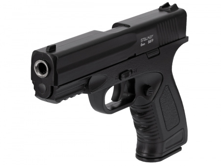 Stalker SA19 Spring (H&K), к.6 мм AirSoft, металл, магазин 12 шариков, до 70 м/с, чёрный